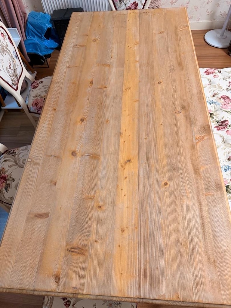 Çok Temiz Avangart Yemek Odası Takımı – 190x90 Masa + 4 Sandalye+Benç - 3