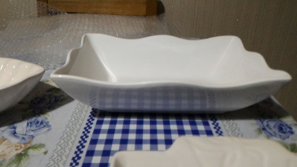 Porselen Seramik Salata-Meze vs. Büyük Kayık Tabak Seti 7 Parça - 4