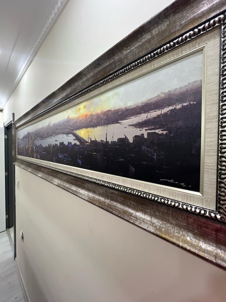 200x50 cm çerçeveli TABLO - 5