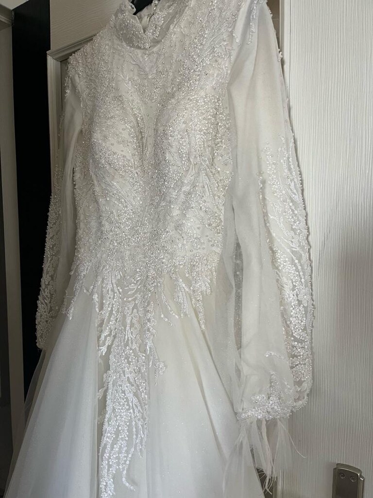 Aysira 38-40 BEDEN ARASI GELİNLİK - 12