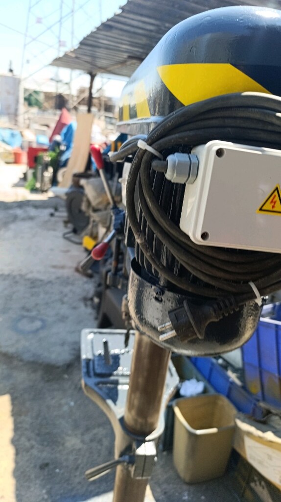 22 LİK SÜTUNLU MATKAP TEZGAHI EV ELEKTRİKLİ - 7
