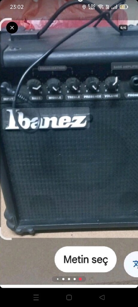 Ibanez bas gitar - 6