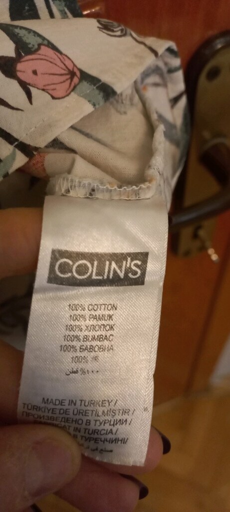 colins s beden yazlık pamuklu elbise - 4