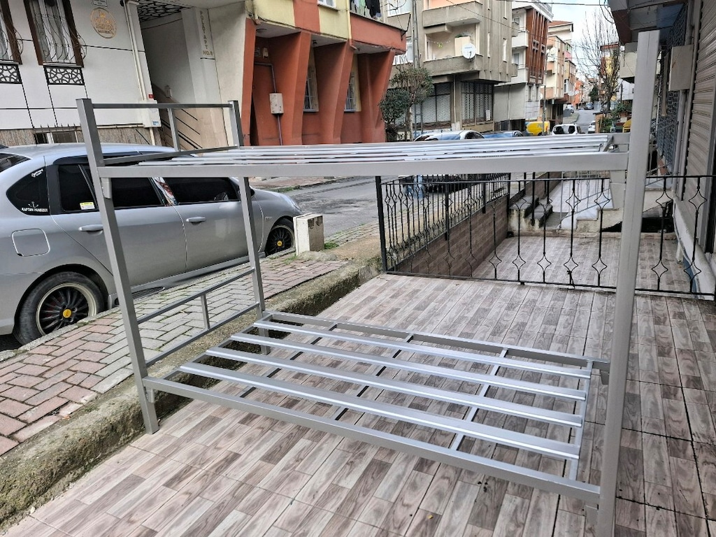 METAL PERSONEL RANZASI 2 YATAK TÜM İST İÇİ AYNI GÜN ÜCRETSİZ TESLİMAT - 7