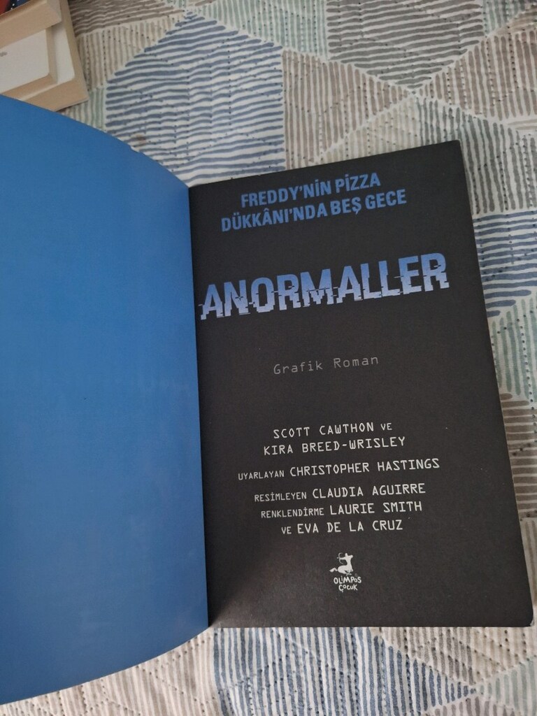 freddy'nın pizza dükkanında 5 gece, anormaller - 4