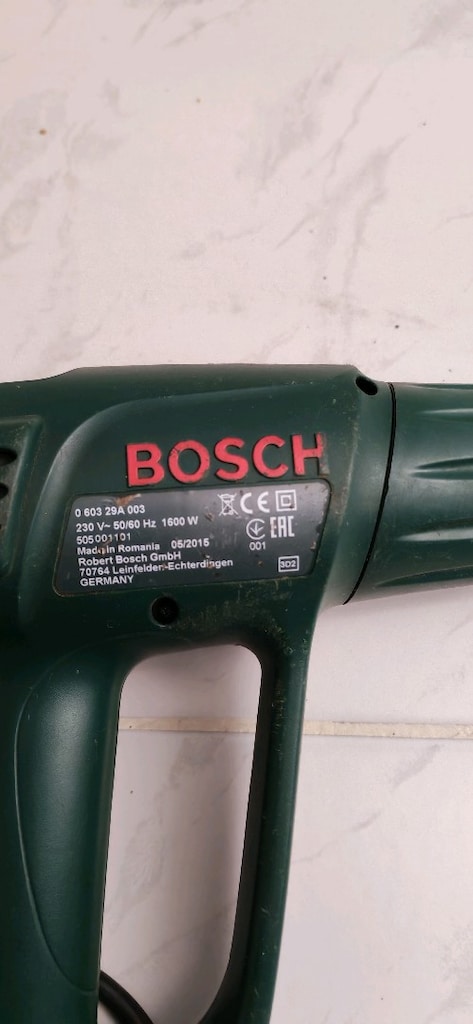 BOSCH SICAK HAVA TABANCASI - 3