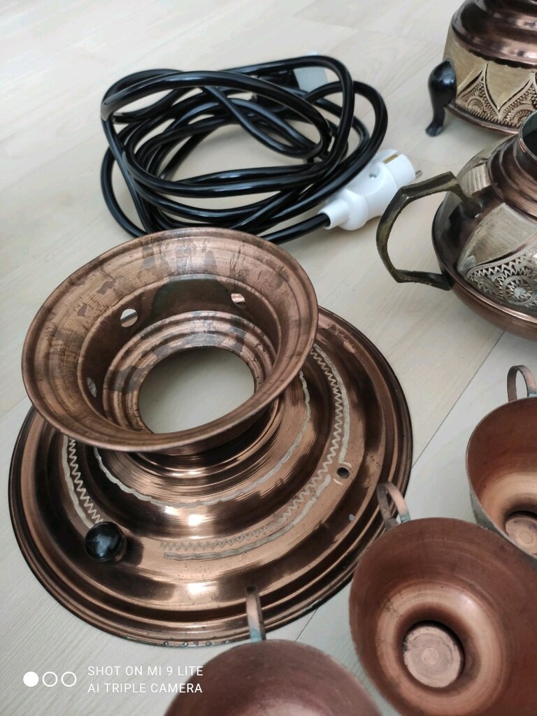 Semaver bakır takım sıfır - 13