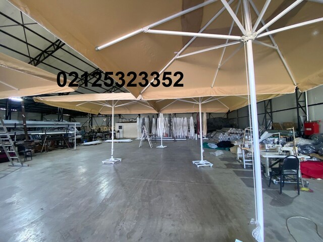 Büyük Boy Bahçe Şemsiyesi 400x400x8