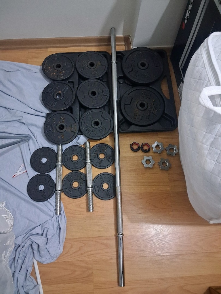DUMBELL SETİ (DECATHLON) (DEMİRDÖKÜM) - 3