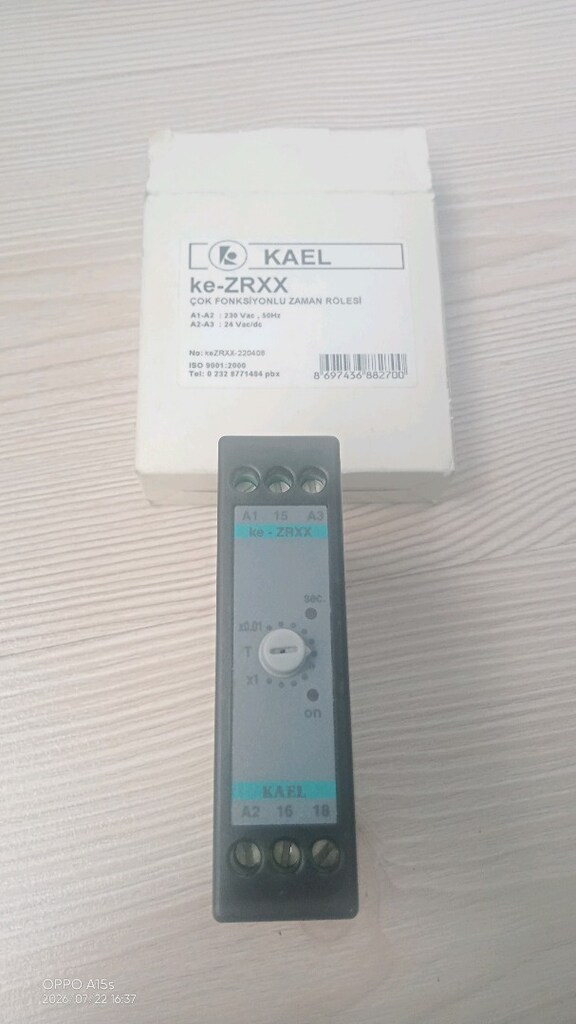 zaman rölesi - 2