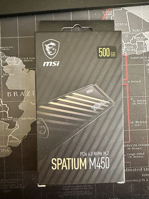 MSI SPATIUM 500 GB M2 SSD