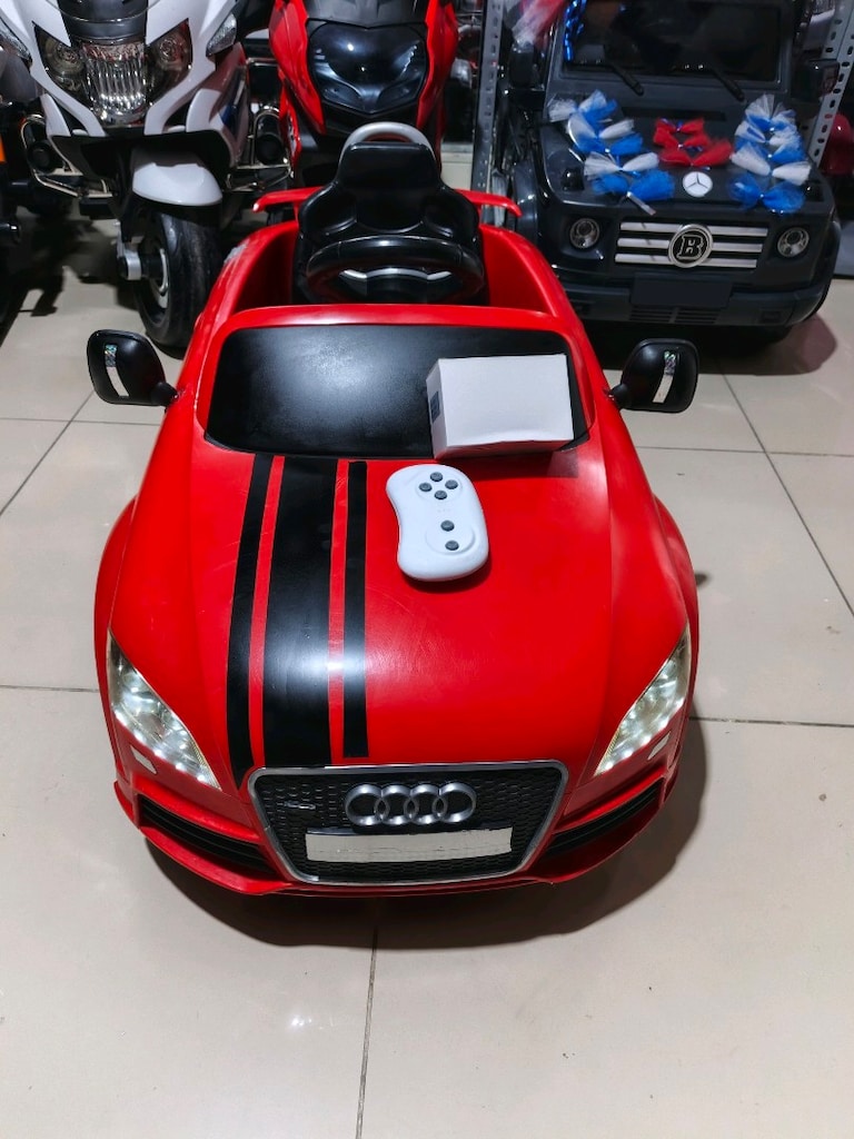 (AnkaCar çocuk oto galeri)LİSANSLI AUDİ 3 İLERİ KUMANDALI AKÜLÜ ARABA - 2