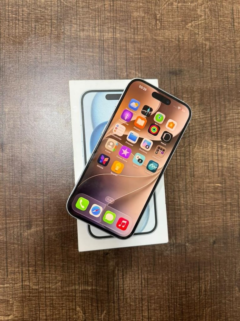 İPHONE 15 MAVİ 128 GB GARANTİLİ - 5