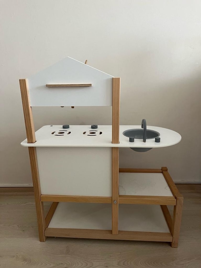 Çocuk Ahşap Mutfak Ve Masa Sandalye - 6