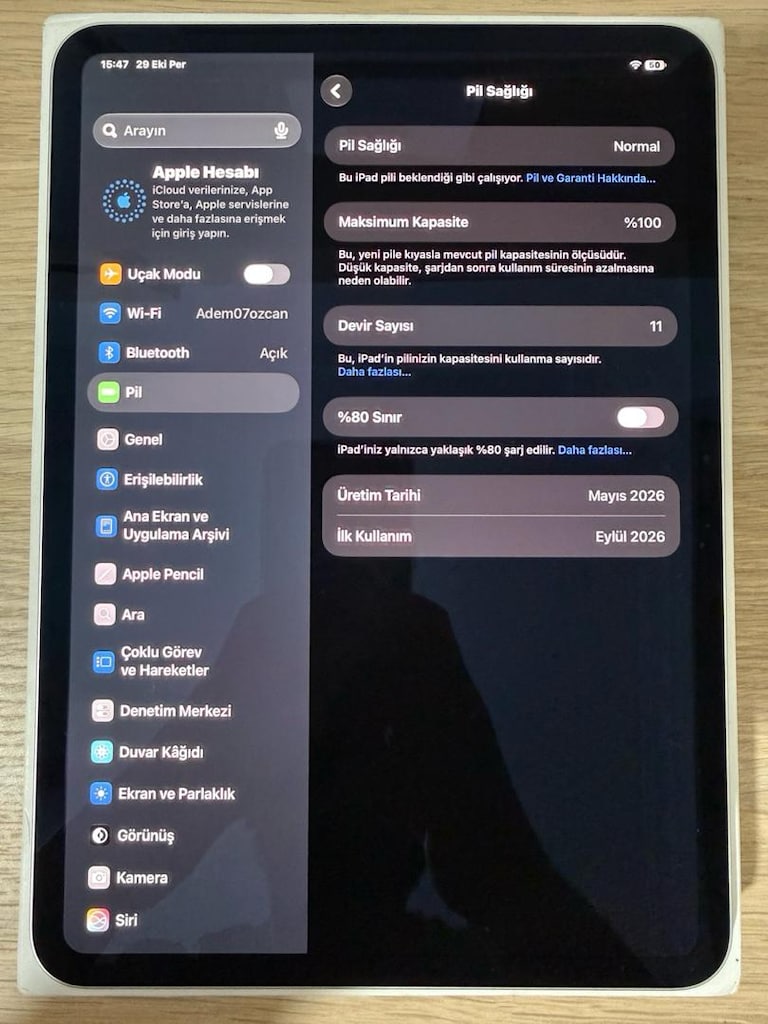 iPad Pro / M5 / 11 inç / 512 GB / Gümüş - 3