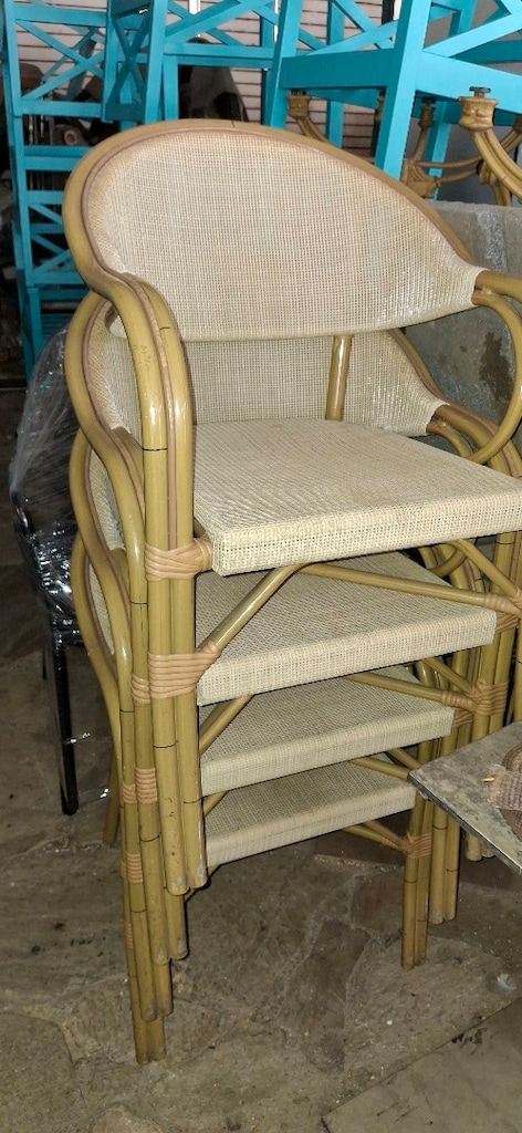 orjinal ithal reddan sandalye temiz bahçe balkon sandalyesi iş yerine - 3
