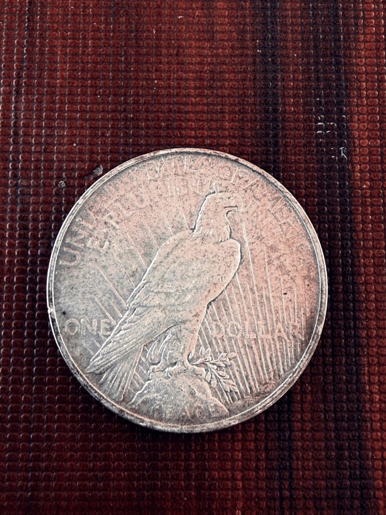 madeni ABD 1 doları..1922 Amerikan Peace Doları - 2