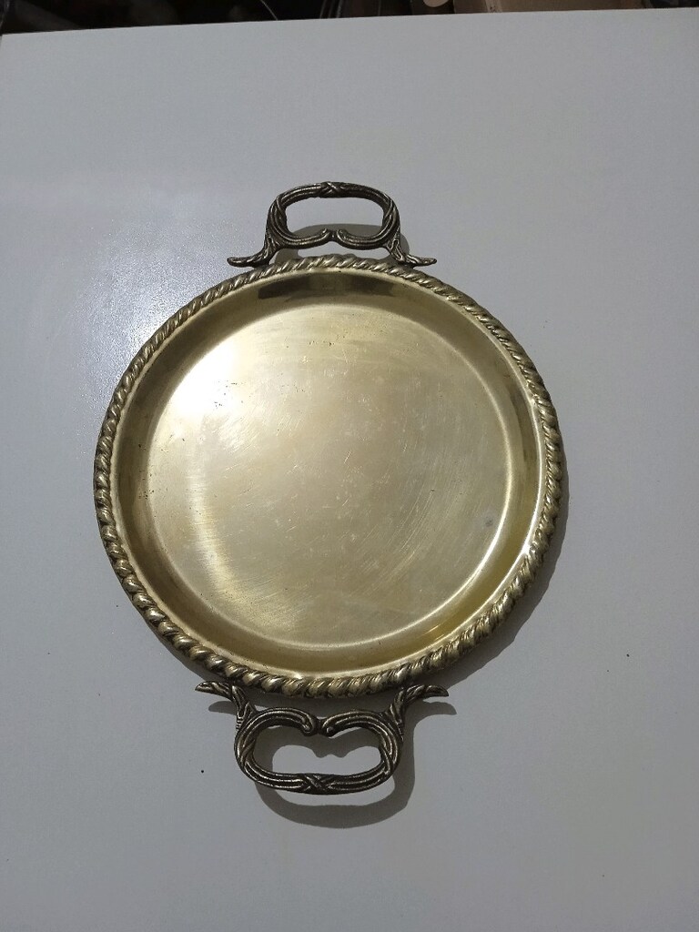 KÜÇÜK BOY HATASIZ PİRİNÇ TEPSİ - 2