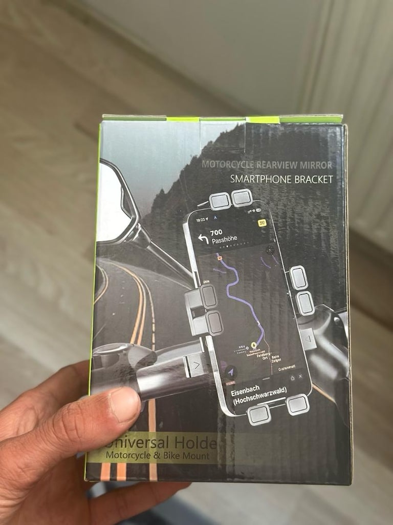 Motorsiklet Titreşim Önleyici Telefon Tutucu - 3