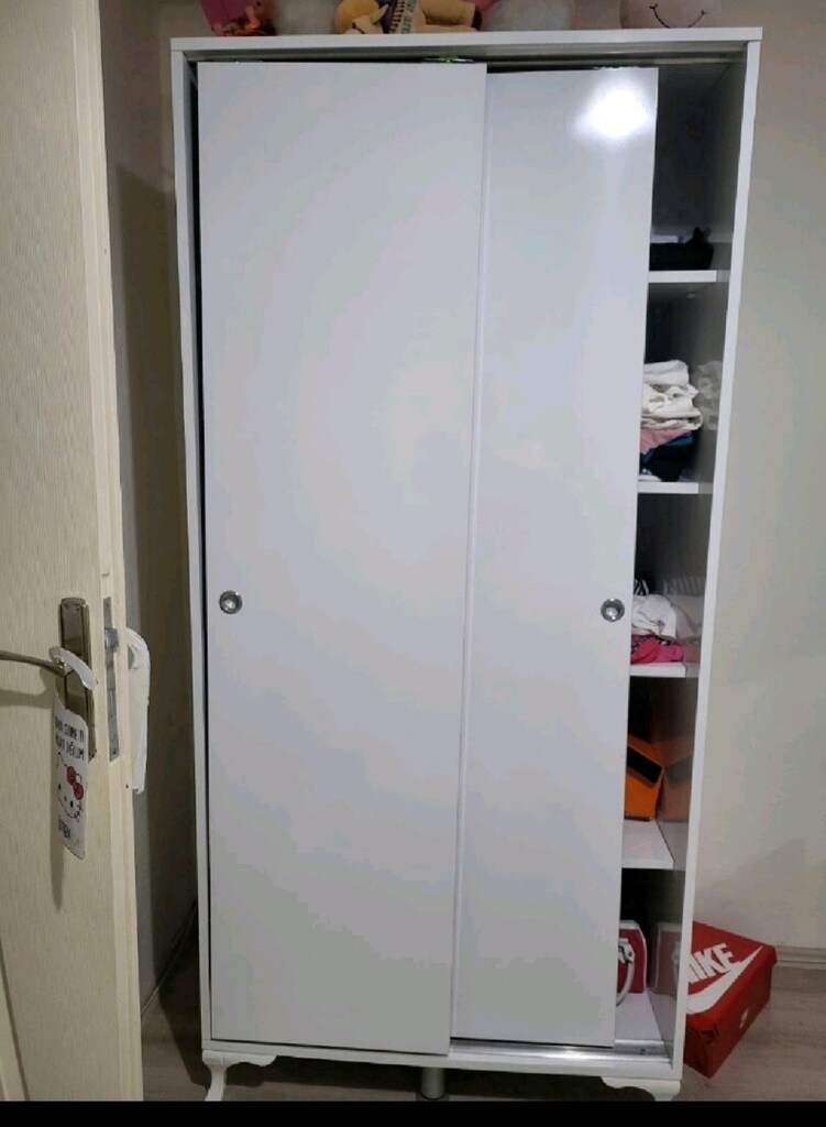 sürgülü kapaklı kıyafet dolabı - 5