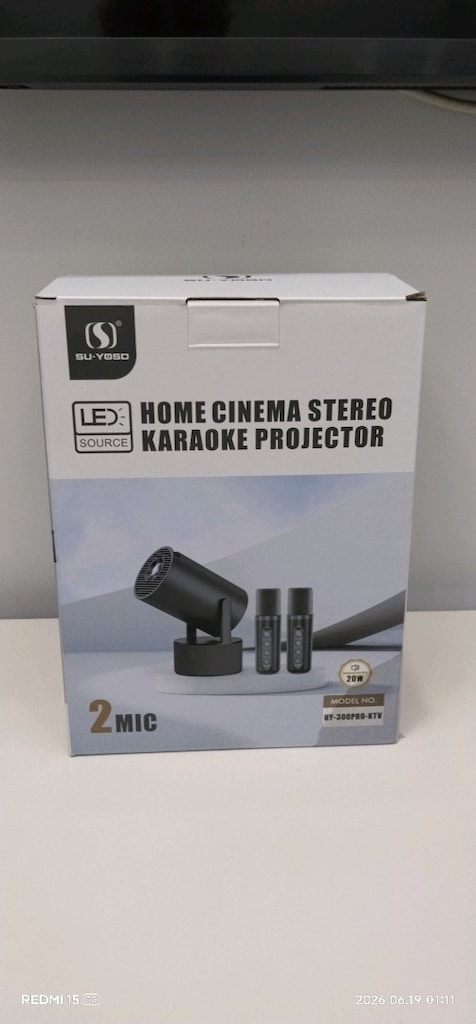SIFIR ANDROİD KARAOKE ÇİFT MİKROFONLU PROJEKSİYON - 7