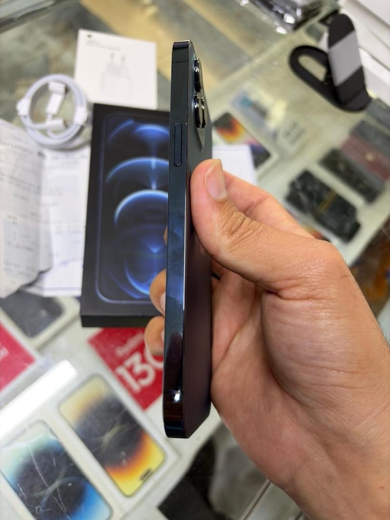 MÜHENDİSCELL’DEN İPHONE 12 PRO MAX 256 GB KUTU FATURA ORJİNAL - 5