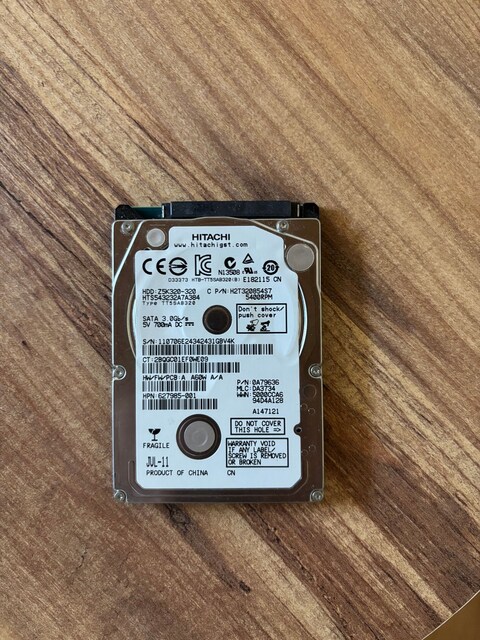 hitachi 320GB hdd