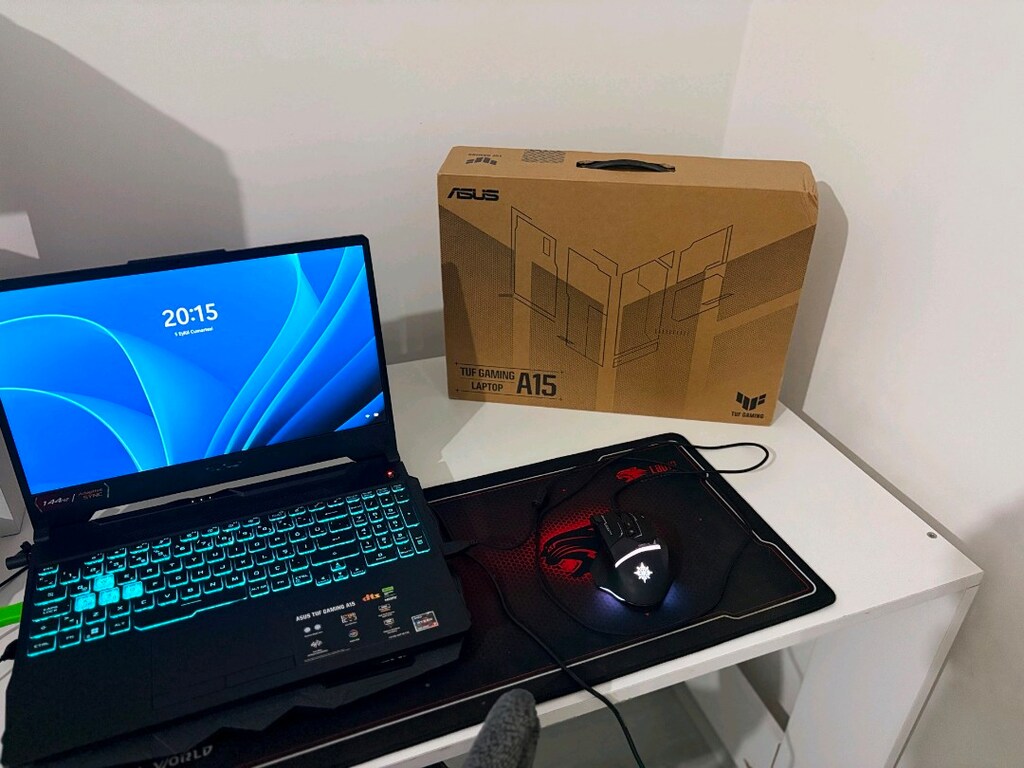 ASUS TUF Gamina A15 AMD Rvzen 7 7445HS 16GB 512GB SSD - 5