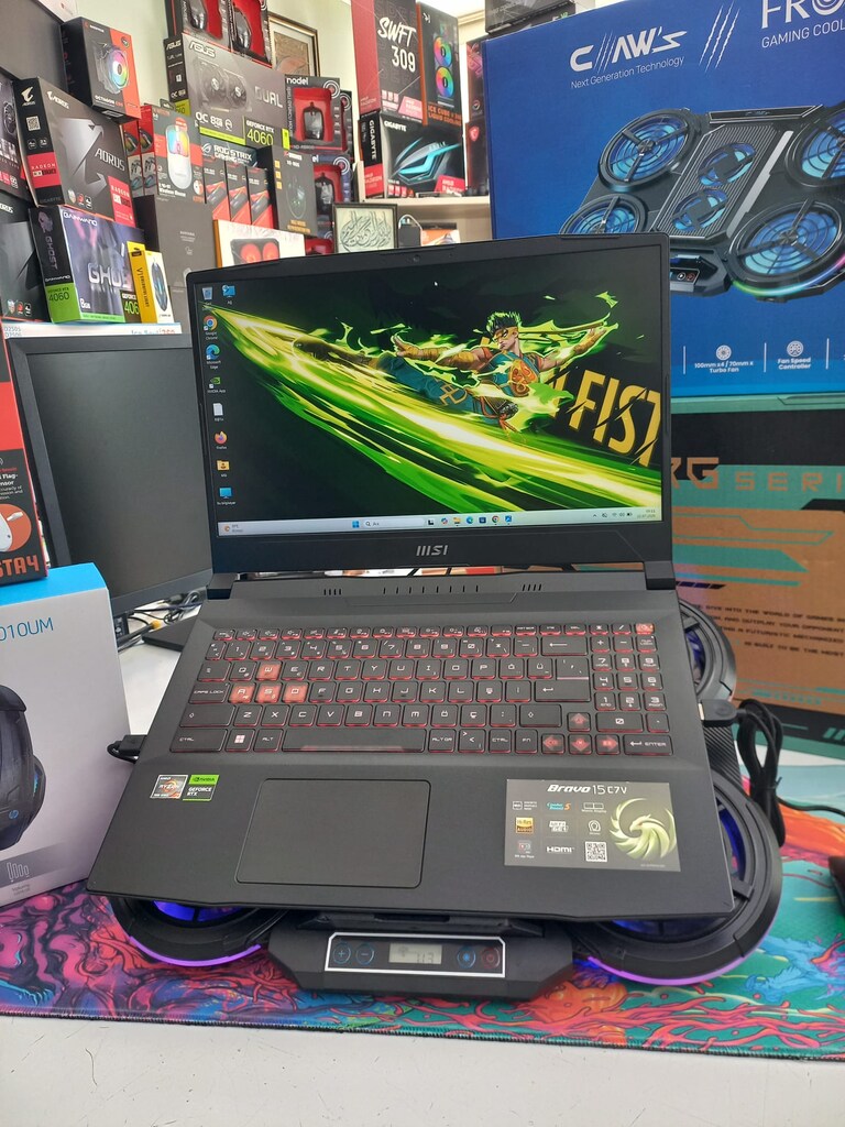 HATASIZ!!! MSİ BRAVO RYZEN 7 7535HS 16 GB RAM DDR5 RTX 4060 - 18