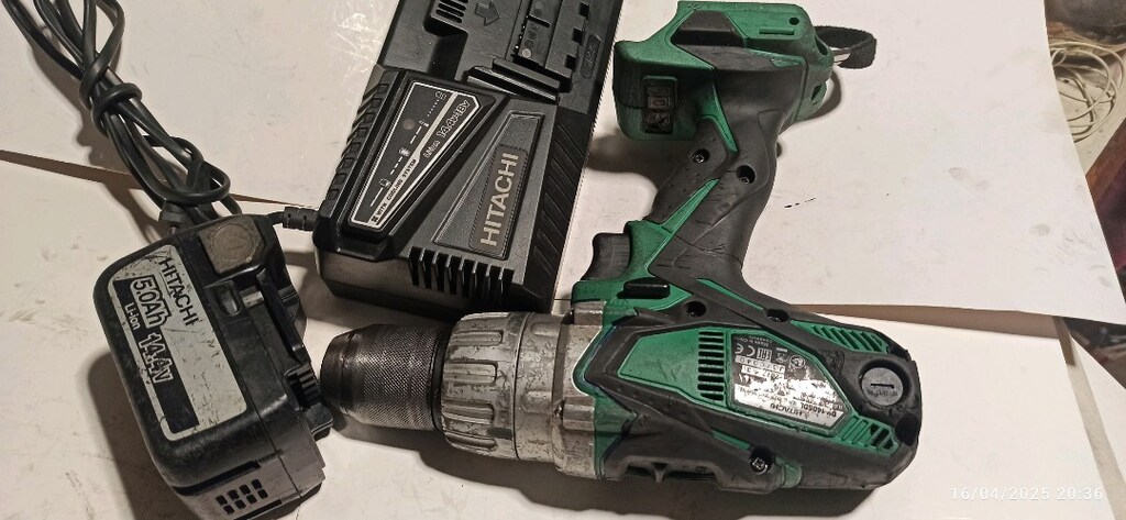 ORİJİNAL HİTACHİ 14 VOLT GÜÇLÜ DARBELİ MATKAP - 6