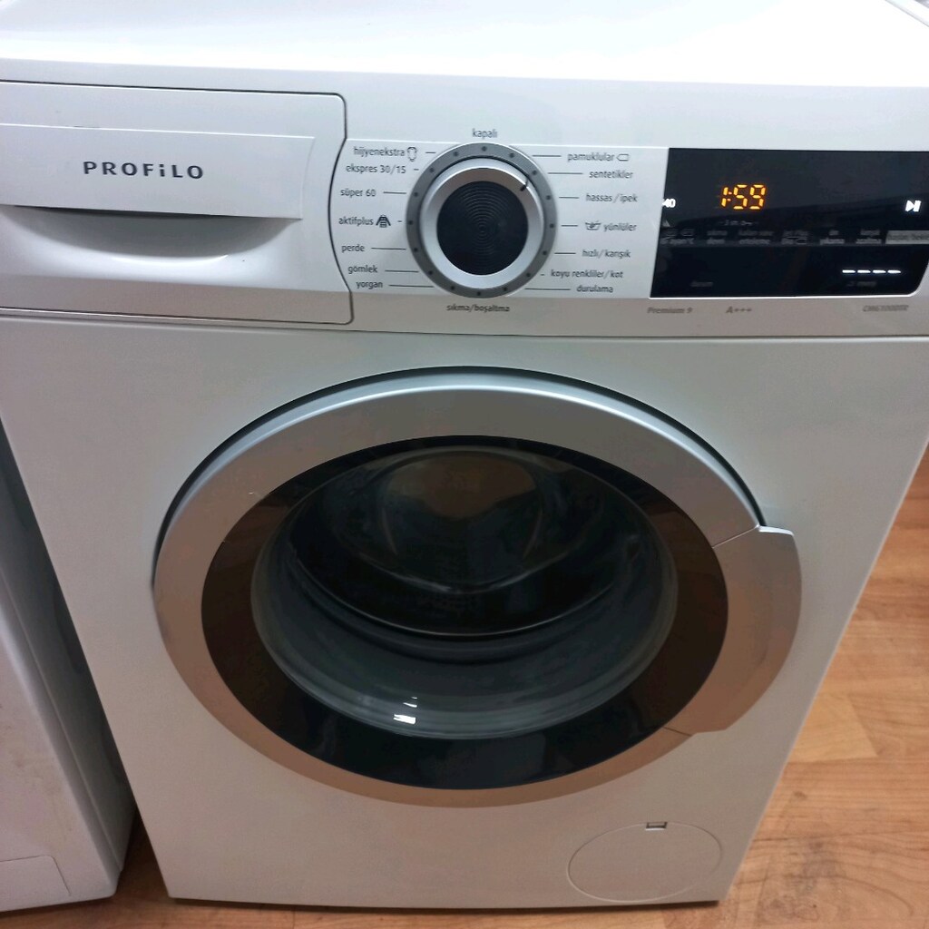 Sıfırdan Farksız Yeni Model 9kg Profilo Çamaşır Makinesi! - 9