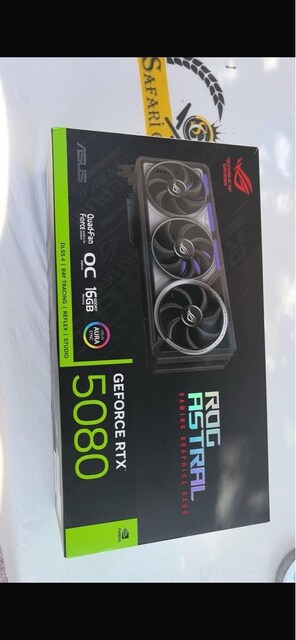 Asus rog astral 5080 ekran kartı