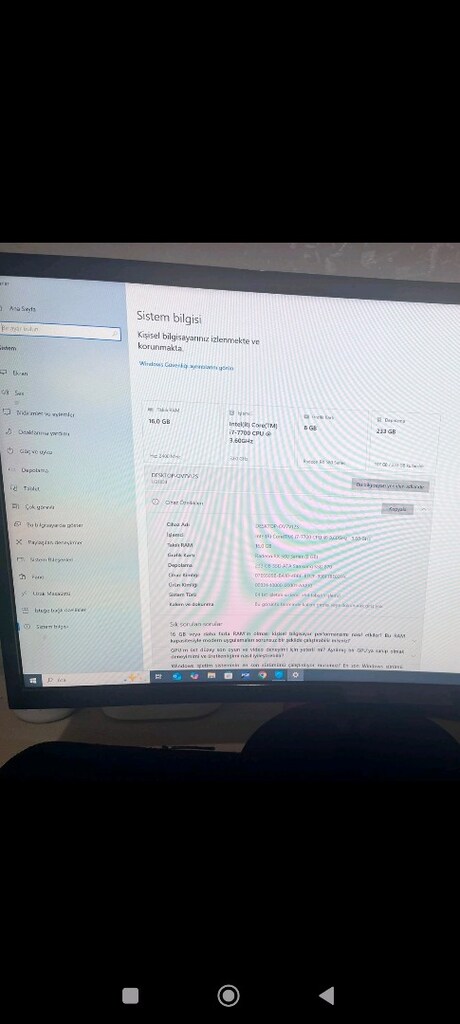 tam takım masa üstü bilgisayar lg dvd kule tipi ses sistemiyle beraber - 3