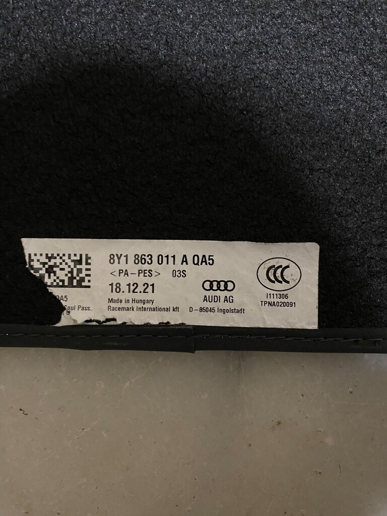 Audi A3 paspas takımı orjinal 8Y kasa 2021-2022-2023 sıfır - 13