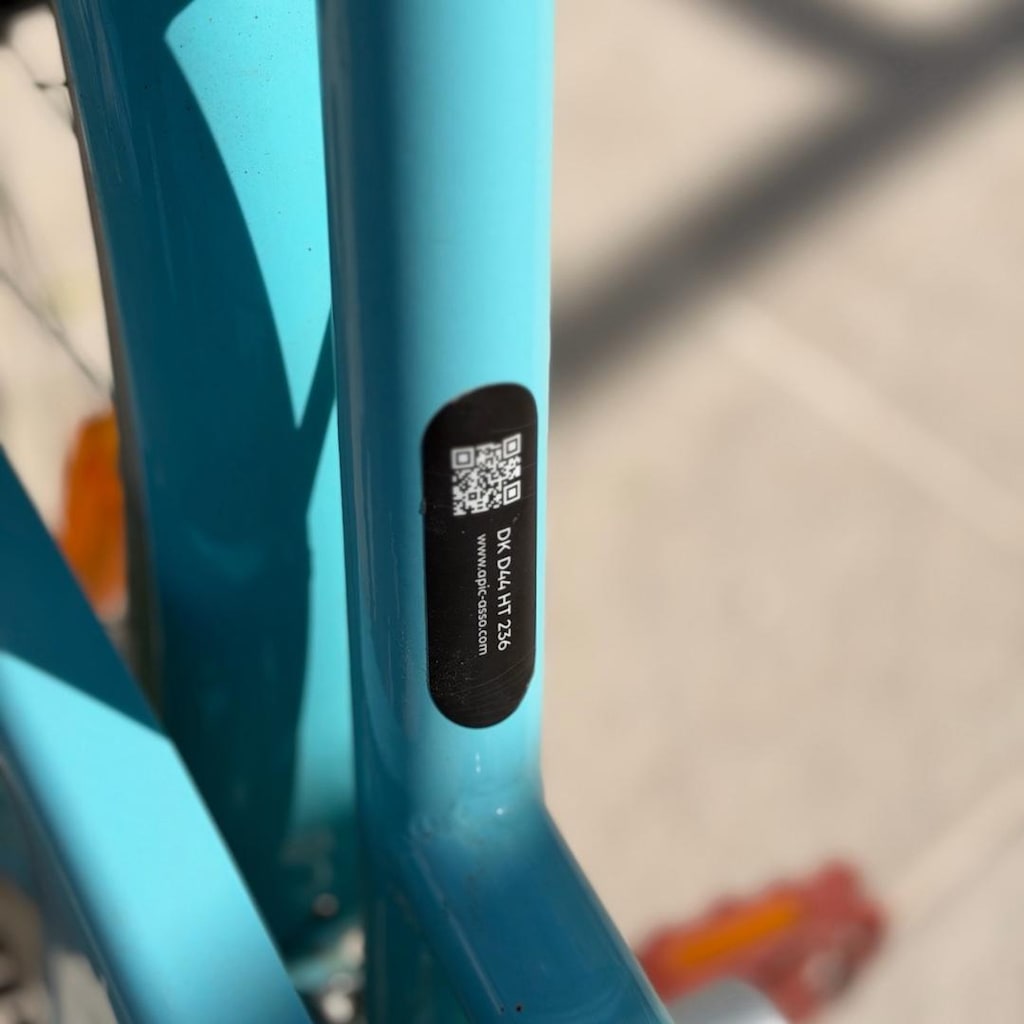 Decathlon Btwin 500 24 jant sepetli çocuk şehir bisikleti - 8