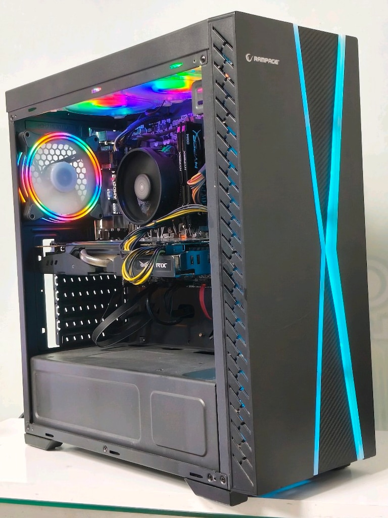 GTX 980 RYZEN 5 1600 16GB RAM 256 M2 SSD 600W OYUNCU KASASI - 3