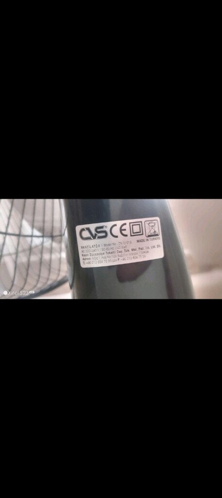 CVS VANTİLATÖR 40 watt.saat ayarli .yeni.RESİMDE ÖZELLİKLERİ YAZIYOR.. - 6