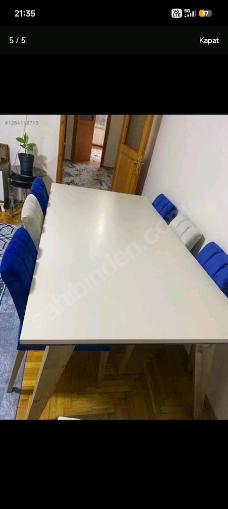 yemek masası 6 kişi - 2