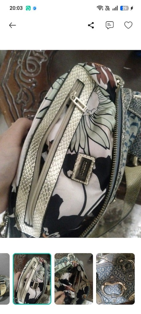 Guess 2000'lerın Y2K Monogram omuz çantası - 3