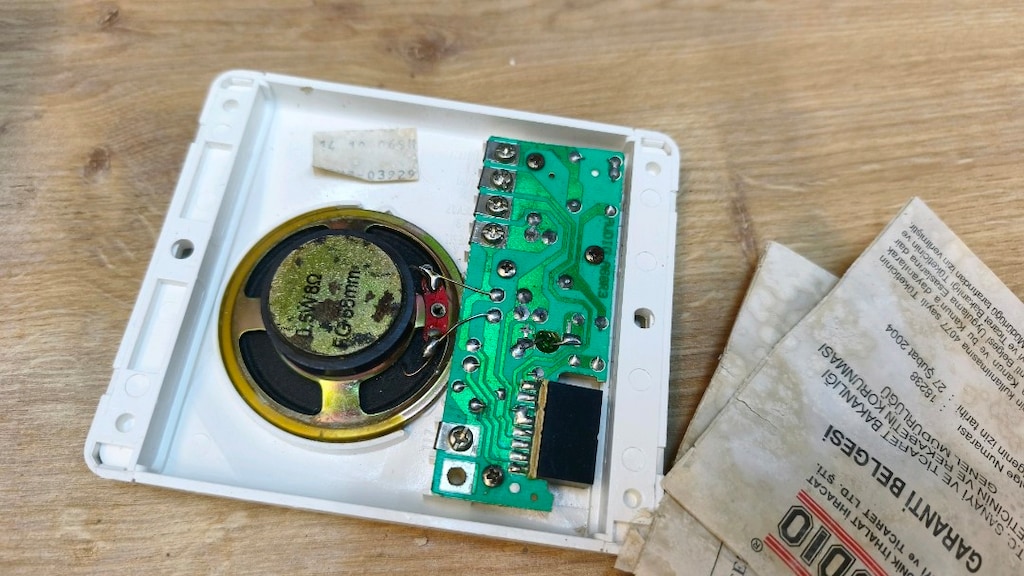 Audio 4+n Basic Kapıcısız Çift Zilli Sesli Diafon E12 - 5