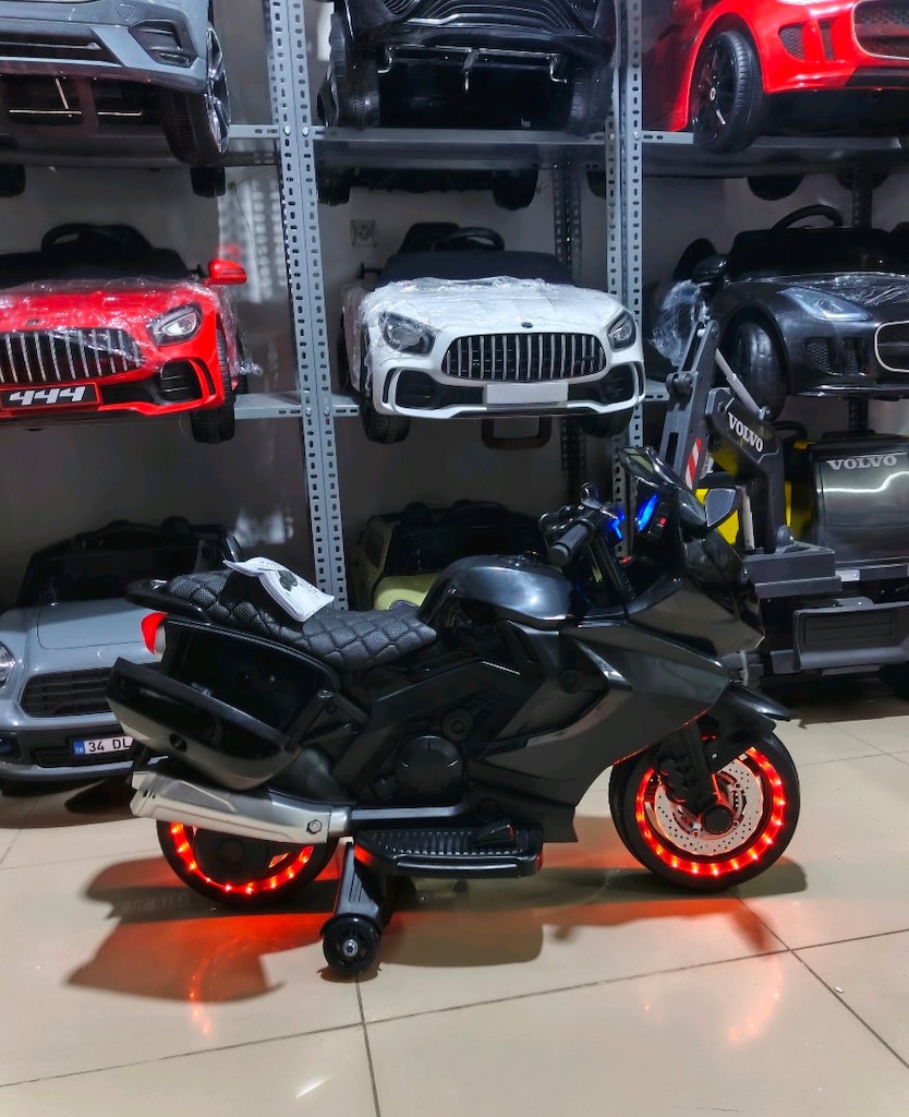(AnkaCar çocuk oto galeri)GARANTİLİ 2 MOTOR LEDLİ AKÜLÜ ARABA MOTOR - 7