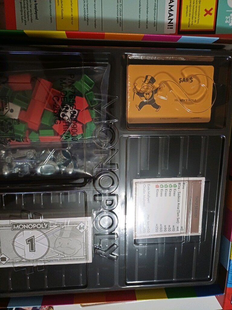 Monopoly Klasik sıfır orjınal - 2