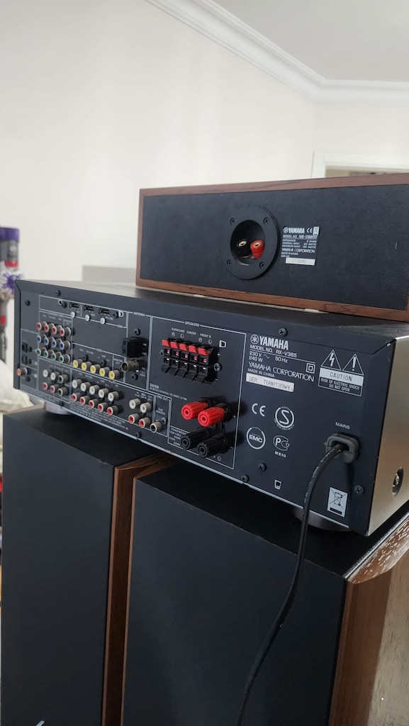 Efsane Ses! Temiz Yamaha RX-V365 5.1 AV Receiver... - 4