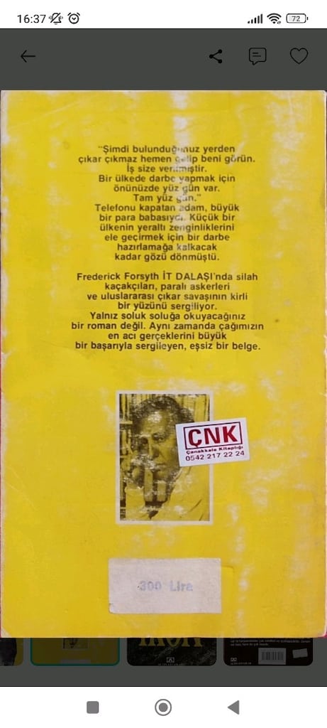 Frederick Forsyth Kitapları - 5