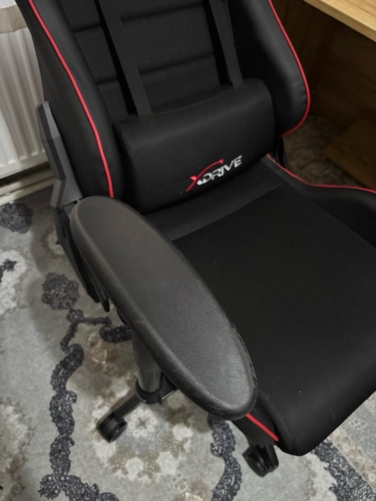 XDrive Gaming Chair Toryum Oyuncu Koltuğu Kırmızı/Siyah - 2