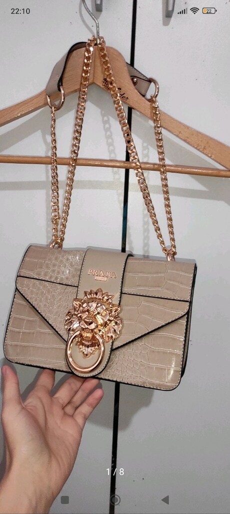 PRADA marka abiye kol çantası