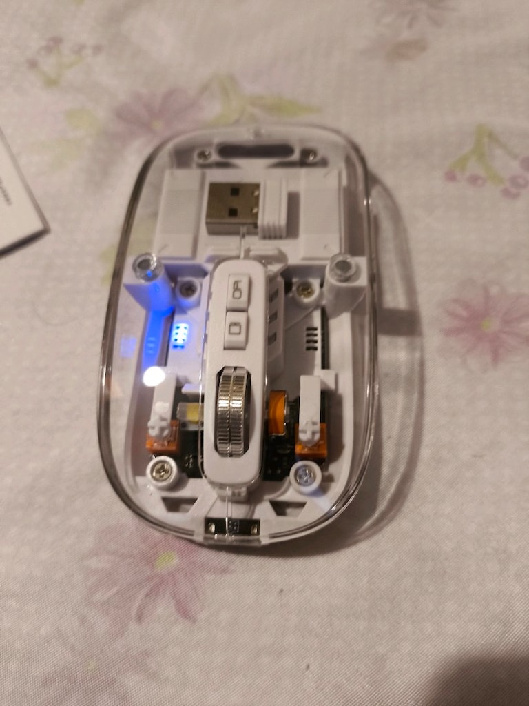 Transparent BT Wireless Mouse - 4