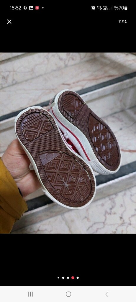 Converse çocuk ayakkabı. 20 numara. Sıfır ayarında. Us polo 29 numa - 8