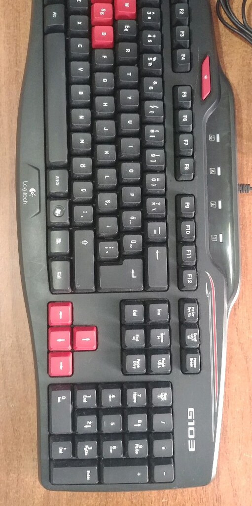 Logitech G103 Usb Oyuncu Klavye 3 - 3