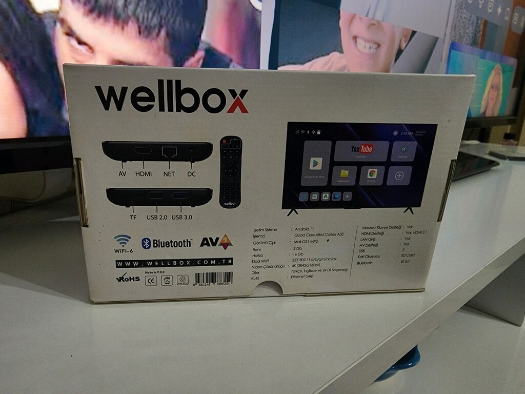 WELLBOX COSMO ANDROİD TV - 2